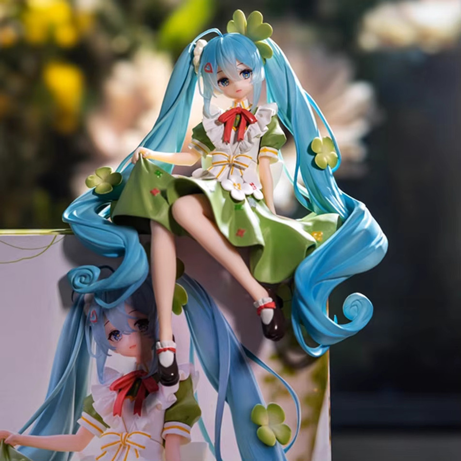 Bandai Miku Noodle Stopper Glücksklee-Feen, Actionfigur, 15cm - Bild 5