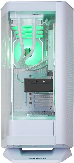 COUGAR FV270 WT 7498 Gaming PC in Weiß mit Intel Core Ultra 9, 32 GB RAM, 1000 GB SSD, nVidia GeForce RTX 5080 (16 GB) und Windows 11 - Bild 1