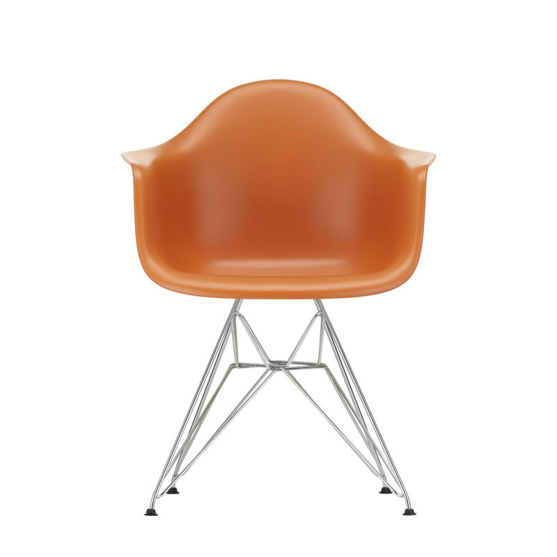 Vitra DAR Eames Plastic Armchair in Orange aus Kunststoff - Bild 2