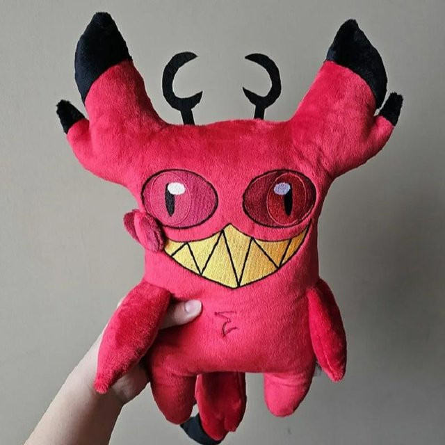 Yiran Health & Beauty Verfluchter Katze Alastor Plüschtier, 25cm, ab 0 Jahren - Bild 1
