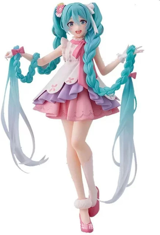 Hatsune Miku Anime Figur von Bandai, mehrfarbig, Höhe: 20 cm - Bild 1