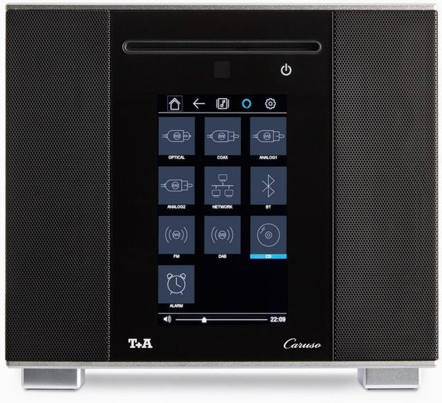 Caruso V1.0 A/V-System in Schwarz und Silber - Bild 1