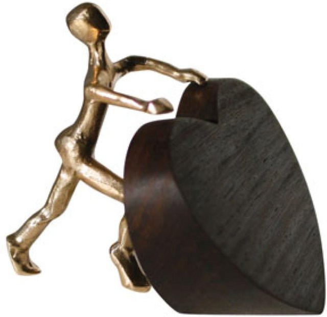 Ich schenke dir mein Herz Tischdekoration von Butzon und Bercker in Gold - Bild 1