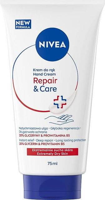 Nivea Repair Care Regenerierende Handcreme, 75 ml, mit Glycerin und Panthenol - Bild 1
