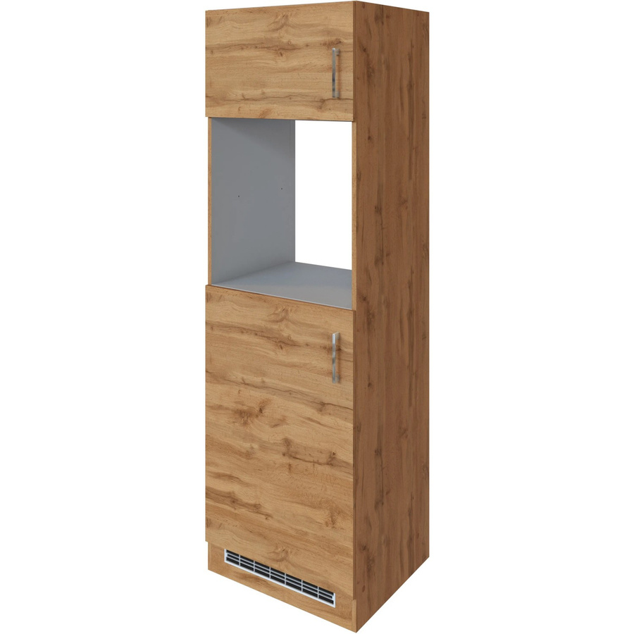 Held Möbel Küchen-Ofen-Kühlschrank-Nische Sorrento in Wotan Eiche, B/T/H: 60 x 60 x 200 cm - Bild 2