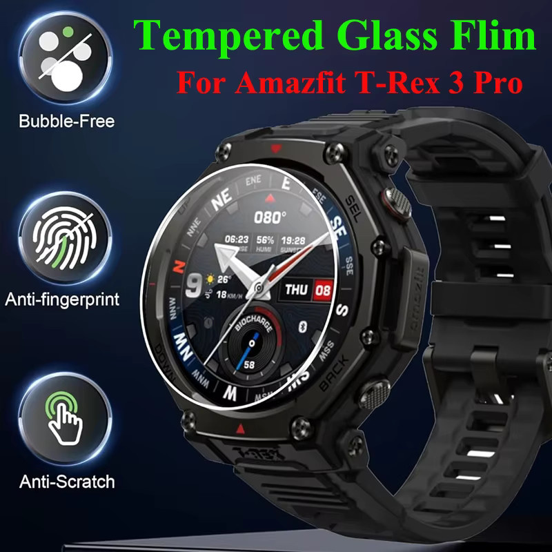 Displayschutzfolie Amazfit T-Rex 3, Silikon, transparent - Bild 2