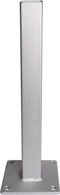 GroJa Konsole GJ43 für 6x6 cm Alupfosten, B/T/H: 13 x 13 x 40,8 cm - Bild 1