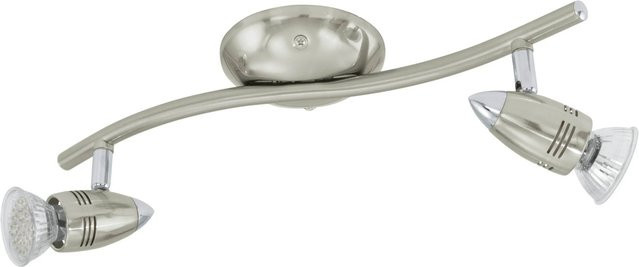 Eglo LED 2er-Spot Magnum Deckenlampe in Nickelmatt - Bild 1
