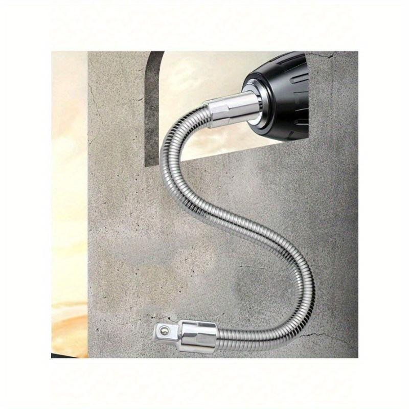 Flexibler Stecknussadapter 1/4 Zoll von SZwatch in Silber aus Stahl für Elektrowerkzeuge - Bild 5