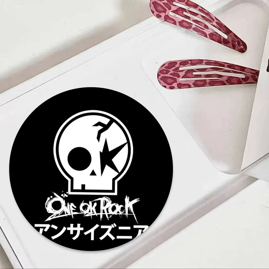 ONE OK ROCK Logo-Brosche, Emaille-Pin, rund - Bild 5