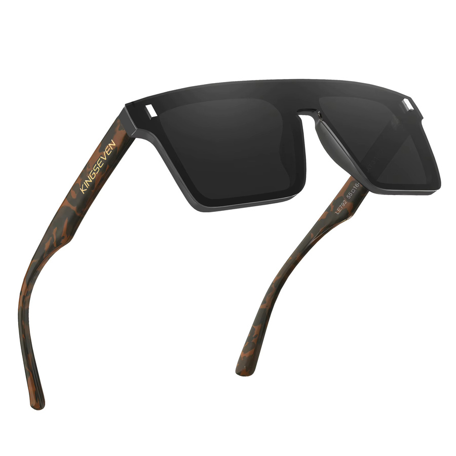 KINGSEVEN Sonnenbrille, randlos, quadratisch, Unisex, polarisiert - Bild 2