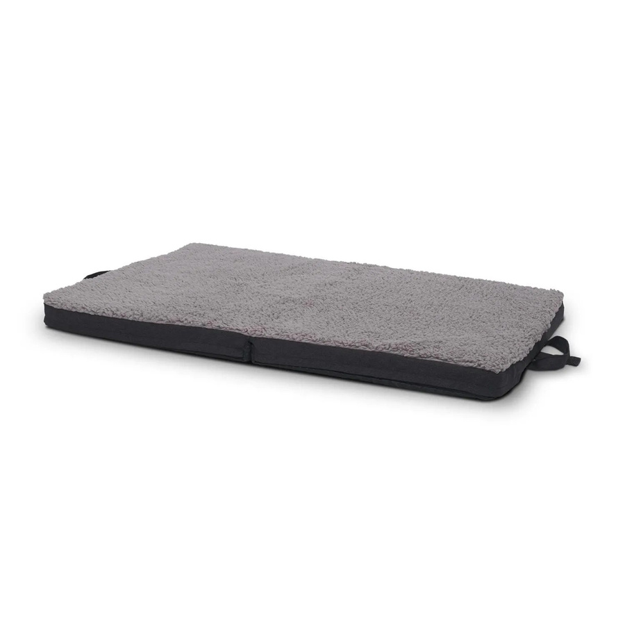 Petzzz Hundebett Diva aus Plüsch und Teddymaterial mit Memoryschaum, Weiß, B: 100 cm, T: 70 cm - Bild 2