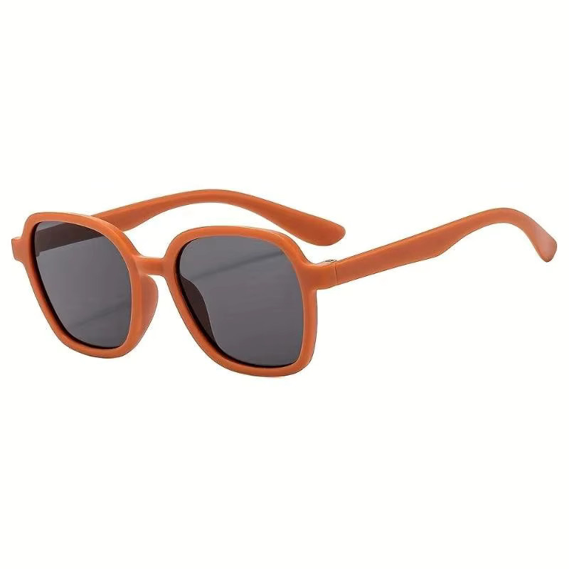 ZUIDID Kinder-Sonnenbrille, Vollrand, Square, Kunststoff, orange - Bild 2