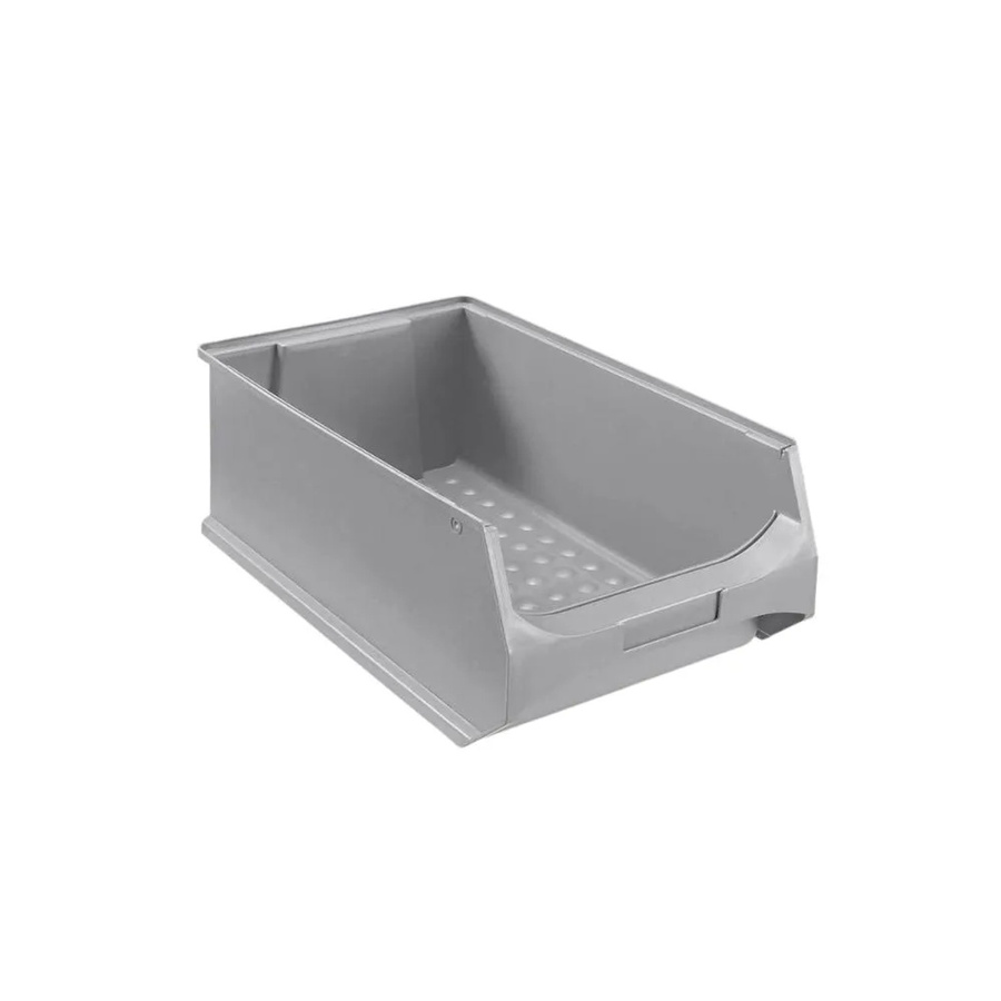 PROREGAL Sichtlagerbox Grau B/T/H: 30 x 50 x 20 cm - Bild 2