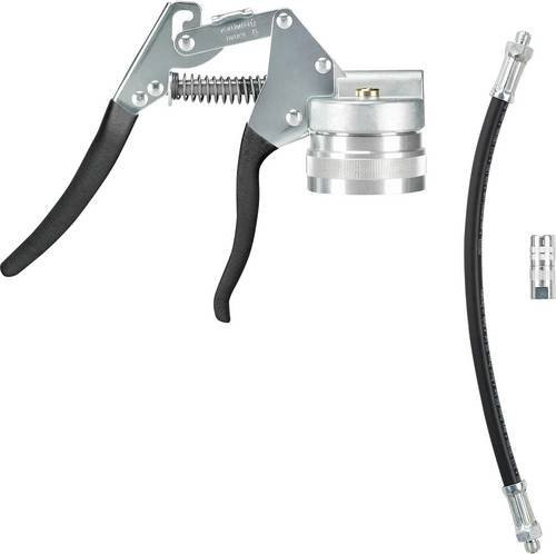 Pressol EHFP Einhandfettpresse M 10 x 1-PZ-MU 12845 mechanisch in Silber aus Zinkdruckguss - Bild 1