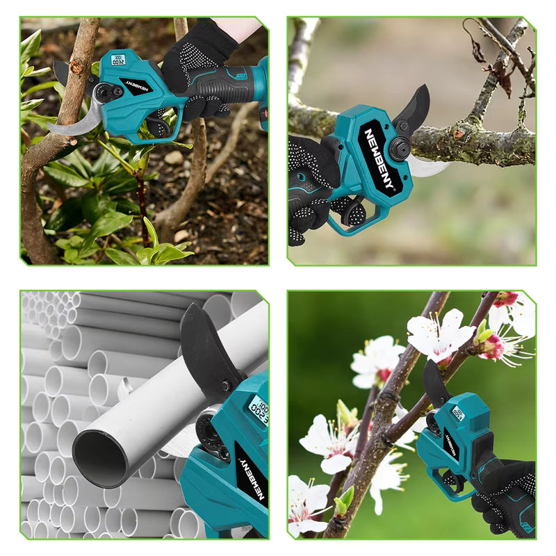 NewBeny 4-Gang-Bürstenlose elektrische Gartenschere kabellos für Makita LXT Akku zum Schneiden von Ästen und Obst - Bild 6
