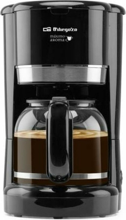 Orbegozo CG 4027 N Filterkaffeemaschine Schwarz mit 1,5 l Fassungsvermögen und 900 W Leistung