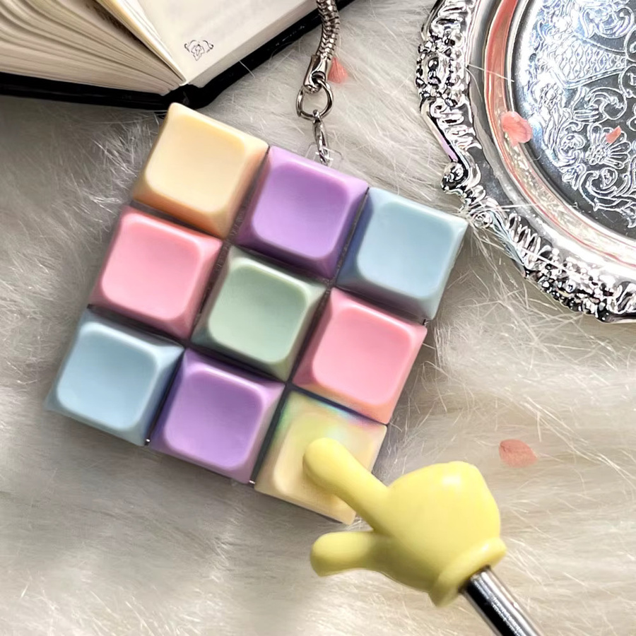 Mazziotta Schlüsselanhänger, 9-Tasten, mechanische Achse, Finger-Clicker - Bild 4