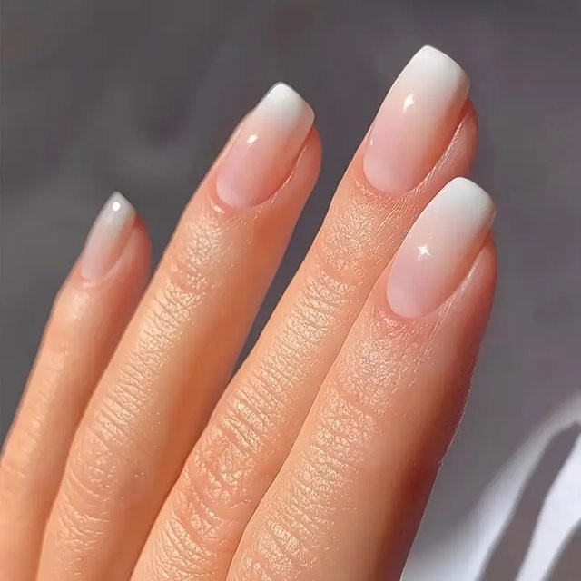 ARTAUG Aufklebenägel, Rosa, Quadratisch, Glänzend, 24 Stück - Bild 1