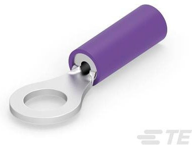 TE Connectivity 152894 Ringkabelschuh lila Kunststoff für maximal 0,65mm² - Bild 1