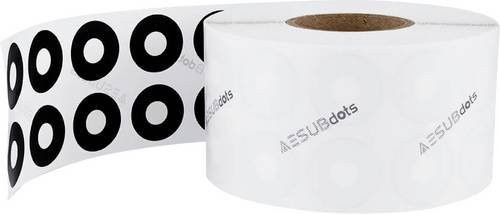 Aesub 3D Marker AESUBdots retro easy remove weiße Markierungspunkte Ø 3mm mit 3000 Targets AESD203 - Bild 1