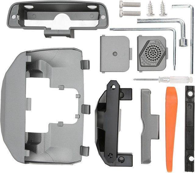 Fishine Konsole Schwenkhalterung aus Aluminiumlegierung und ABS für Tesla Model 3 in Silber und Grau - Bild 1