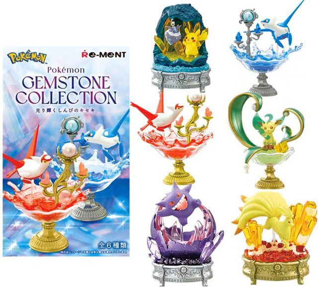Pokemon Gemstone Collection Blind Box Anime Figuren Multicolor für Kinder - Bild 1