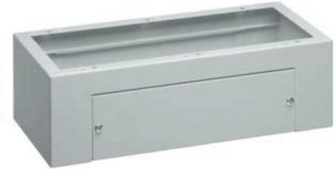 Hager Orion Plus Sockel FL960A aus Stahlblech in Grau, B: 60 cm, H: 15 cm, T: 30 cm - Bild 1