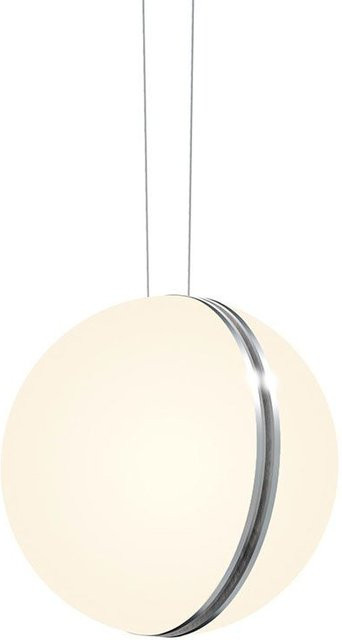 Oligo Nova M LED-Einzelpendel für Slack-Line System in Weiß mit Kristallglas und Silber, dimmbar via Casambi und Touch-Steuerung - Bild 1