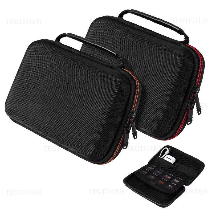 TECTINTER Tragbare Aufbewahrungstasche für Nintendo 3DS, 3DS XL, 3DS LL und 2DS XL in Schwarz - Bild 2