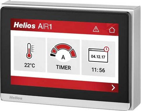 Helios Ventilatoren AIR1-BE TOUCH 2 Bedienelement in Weiß und Multicolour - Bild 1