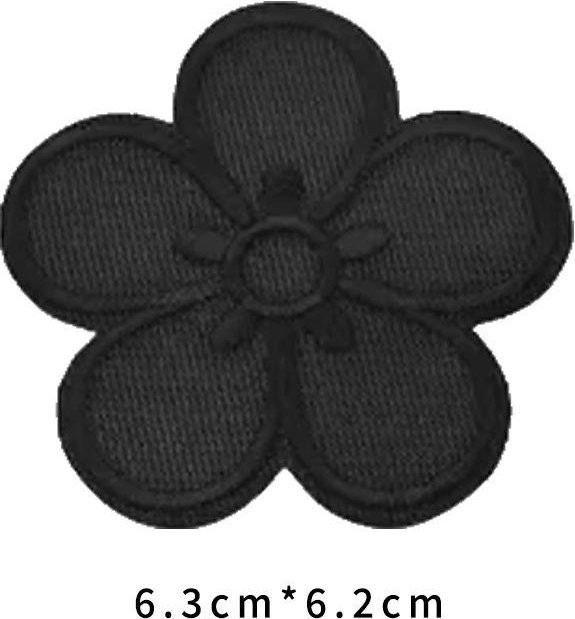 Selbstklebende Reparaturflicken von Golden Childhood in Schwarz zum Reparieren von Daunenjacken, Hosen und Kleidung - Bild 1