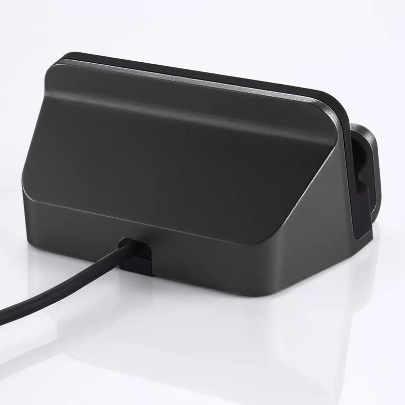 NMEGOU USB-C Ladestation und Smartphone Halterung in Schwarz für iPhone und Samsung Modelle - Bild 3