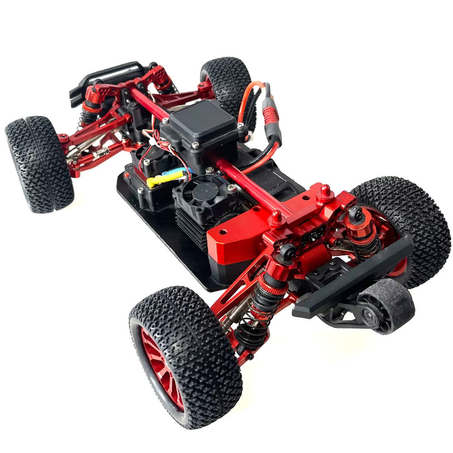 MJX RC Auto Metall Lenkung Tasse Oberen Unteren Schwinge Set Shock Tower Halterung Körper Post Upgrade Teile - Bild 2
