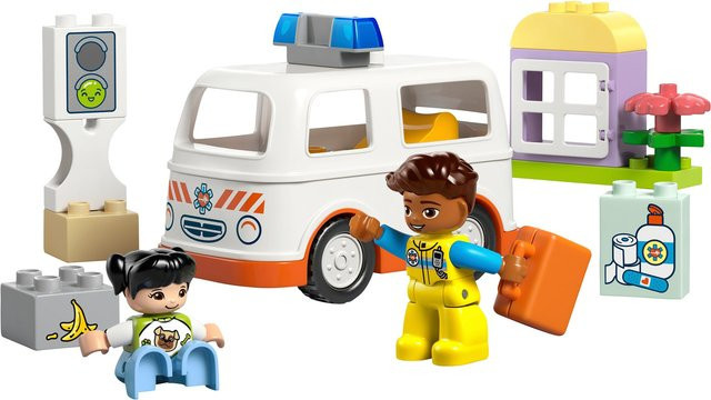 LEGO DUPLO Rettungswagen mit Fahrer ab 2 Jahren - Bild 3