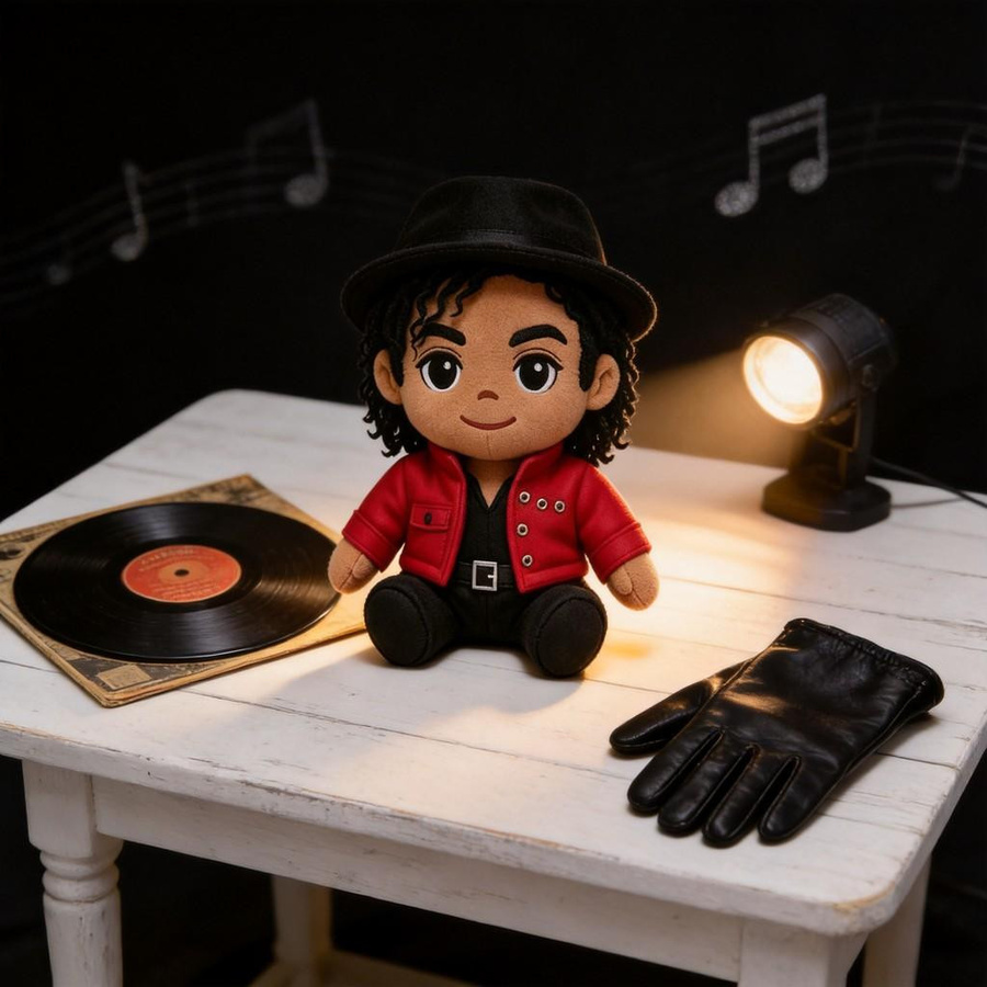 FernGlade Michael Jackson Plüschtier bunt mehrfarbig - Bild 6
