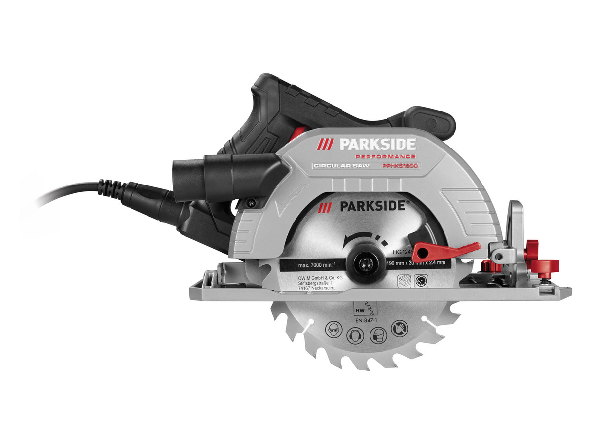 PARKSIDE PERFORMANCE Handkreissäge PPHKS 1800 A1 mit 1800 Watt - Bild 3