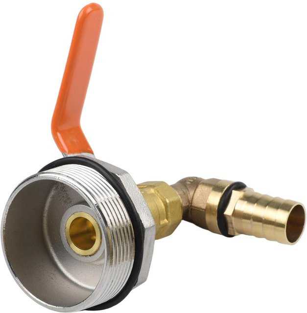 Edelstahlventil 20mm als Ersatzauslasshahn für 200L Ölfässer - Bild 1