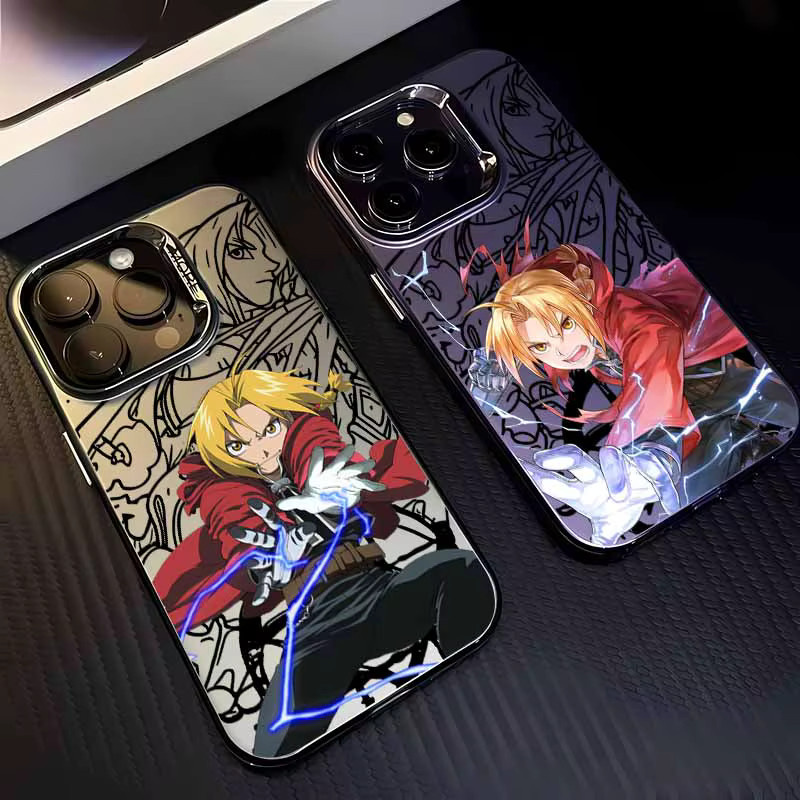 Bunte Silikon-Handyhülle im Fullmetal Alchemist Anime Design für Xiaomi und POCO Modelle - Bild 3