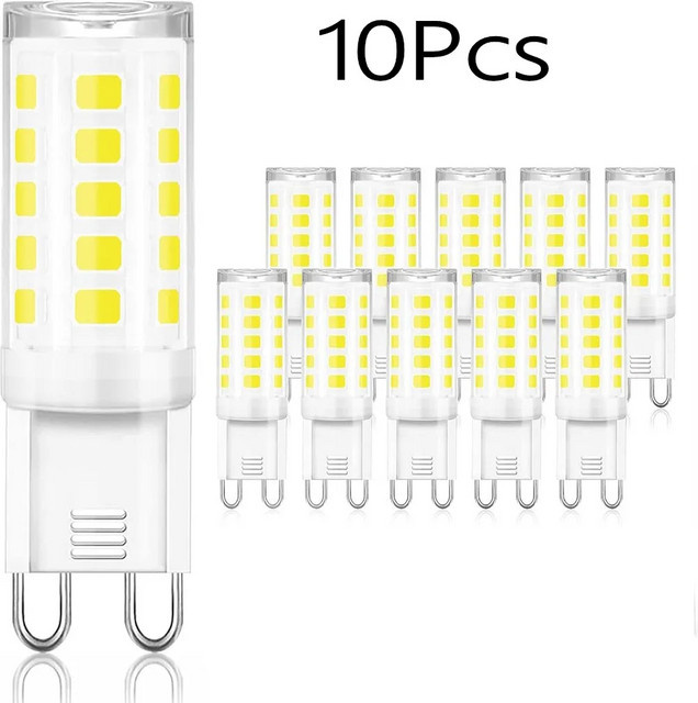 10 Stück TRAZOS G9 LED-Birnen 5 W 220 V SMD2835 Maislicht in Weiß zum Ersetzen von Halogenlampen - Bild 1