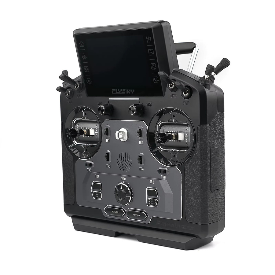 Schwarzer 18-Kanal-RC-Sender mit Empfänger-Kit, IPS-Touchscreen, Dual-Antenne - Bild 3