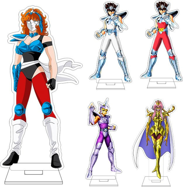 Bandai Saint Seiya Elda Equuleus Shō Emma, Acryl-Figur Standfigur, 16cm - Bild 1
