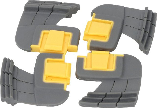 4er-Set Zyklonische Reinigungsbürsten aus Silikon in Gelb passend für Zodiac MX6 MX6 Elite und MX8 Poolreiniger - Bild 1