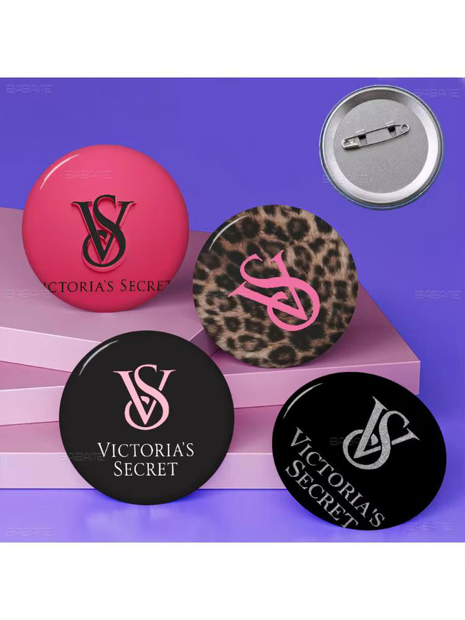 Victoria's Secret Anstecknadeln, Weißblech, Tiermotive, Unisex - Bild 5