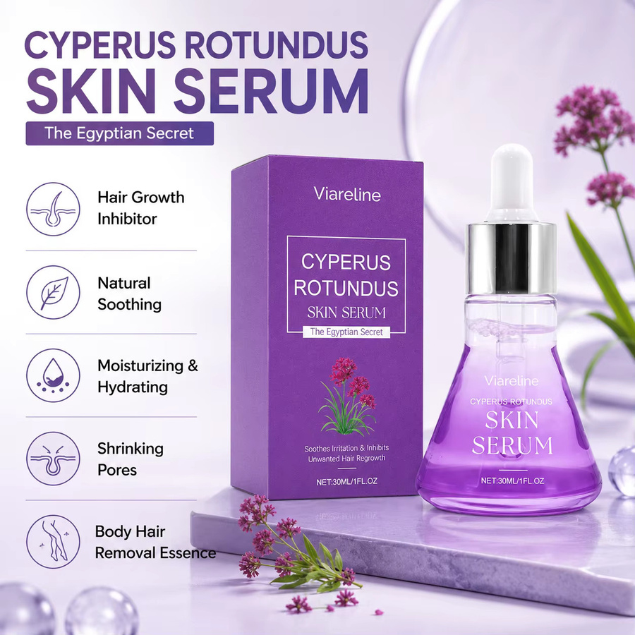 Cyperus Rotundus Hautserum, 30 ml, Gesicht und Körper, Unisex - Bild 2