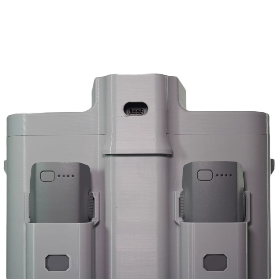 Schützende Aufbewahrungsbox für DJI Neo 2 in Grau, 3D-gedruckte Anti-Druck-Hartschale als Tragetasche für dein Drohnen-Zubehör - Bild 3