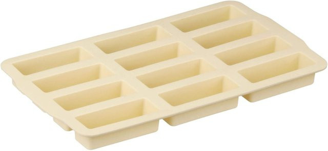 Zenker Müsliriegelform Sweet Sensation Brownieform aus Silikon, Beige, B: 29 cm, T: 16,5 cm, H: 2,5 cm - Bild 1