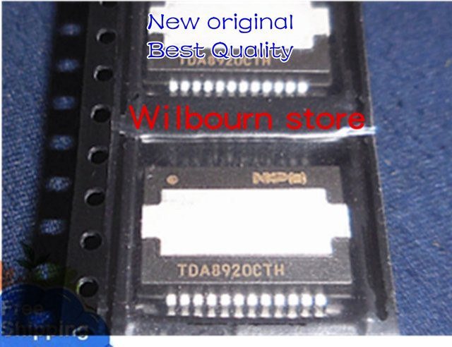 Mxsyuan TDA8920CTH HSOP24 Audio-Verstärker-IC Set, 10er Pack, Schwarz - Bild 1