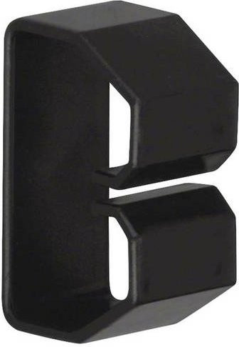 Hager LK370503 Klammer aus Kunststoff in Grau und Schwarz B: 50 mm, H: 37 mm, 50 Stück - Bild 1