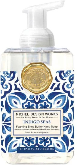 Michel Design Works Handseife Schaum, Indigo Seas, Aloe Vera, Unisex - Bild 1